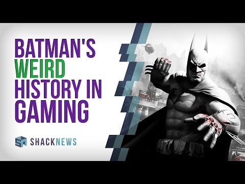Batman's Weird History in Gaming