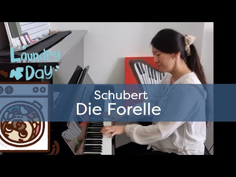Die Forelle by Schubert (Samsung Washing machine music cover) by The Harp Pianist
