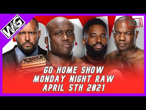 WWE Monday Night RAW Full Show Live Stream April 5th 2021