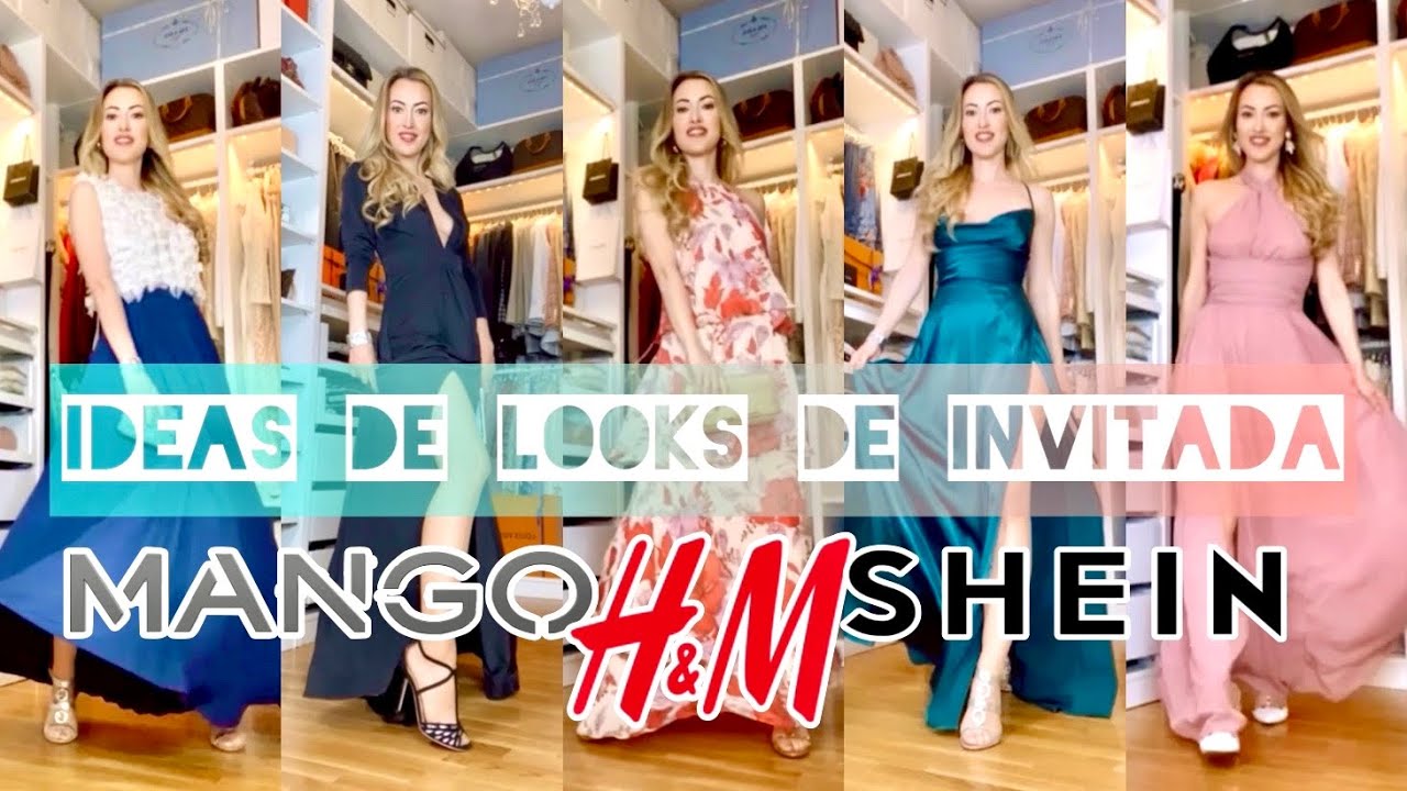12 LOOKS de INVITADA MANGO, H&M y SHEIN por MENOS DE 40 EUROS! TRYON HAUL Primavera 2022 Lidia Siori