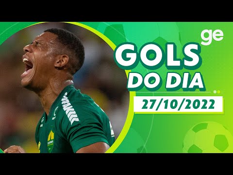 Gols do dia 27.10.2022