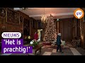 Het kasteel is al vol in de sfeer voor kerst