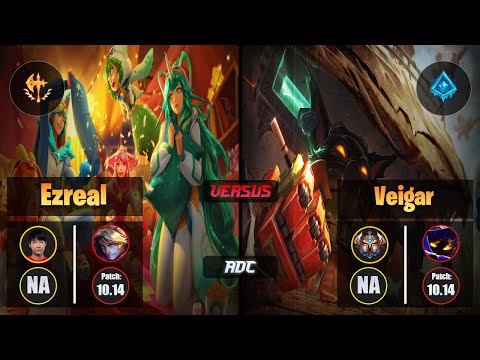 Cody Sun EZREAL (ADC) [Conqueror] VS VEIGAR - Challenger NA Patch 10.14