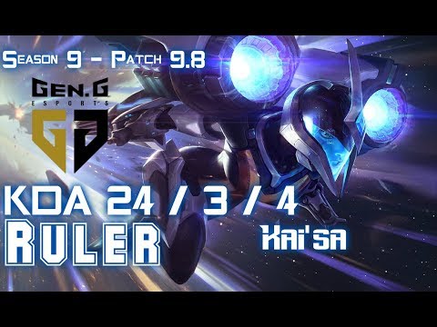 Gen Ruler KAI'SA vs VAYNE ADC - Patch 9.8 KR Ranked