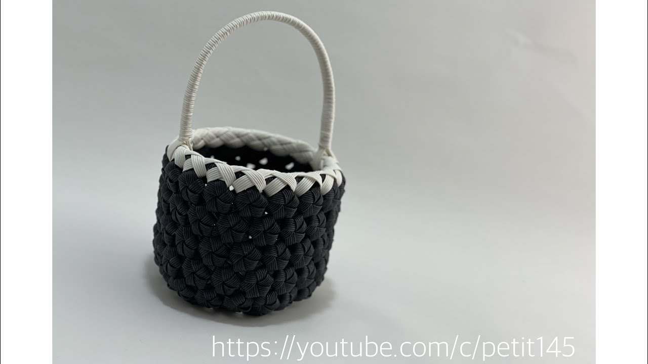 花結びのミニカゴ レッスンレシピ ①