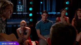 Glee - Fire And Rain (legendado)