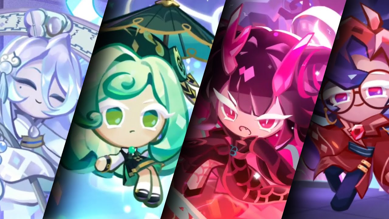 Cookie Run Kingdom CN - All Exclusive Cookies' Gacha Animation (Up to Jadeite Cookie)