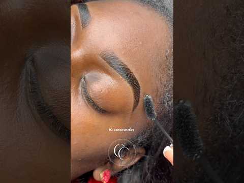 Brow Lamination, Wax, & Tint  #browlamination #trendingshorts #browartist #eyebrows #brows #nycbrows