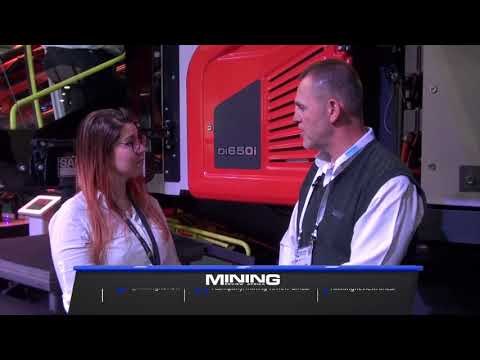 Global launch of Sandvik Leopard DI650i drill rig