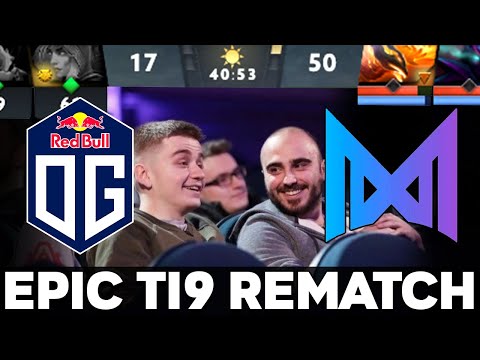 OG vs NIGMA - BATTLE OF LEGENDS - EPIC TI9 REMATCH