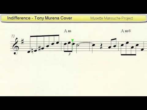 Indifference (Tony Murena Cover) - Accordion sheet music