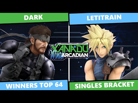 Xanadu Winter Arcadian: Winners Top 64 - Dark (Snake) Vs LetitRain (Cloud) SSBU Singles