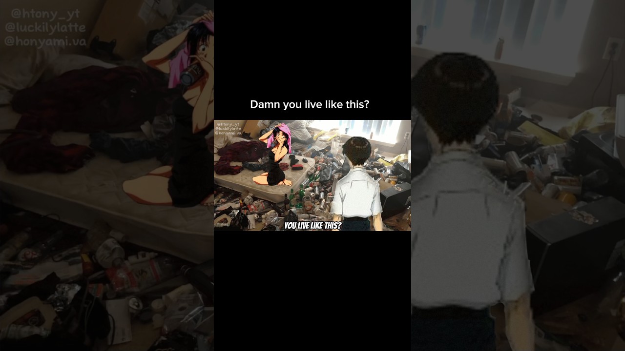 Damn you live like this? #evangelion #theendofevangelion