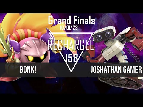 Recharged #158 Grand Finals - Bonk! (Meta Knight) vs Joshathan Gamer (R.O.B)