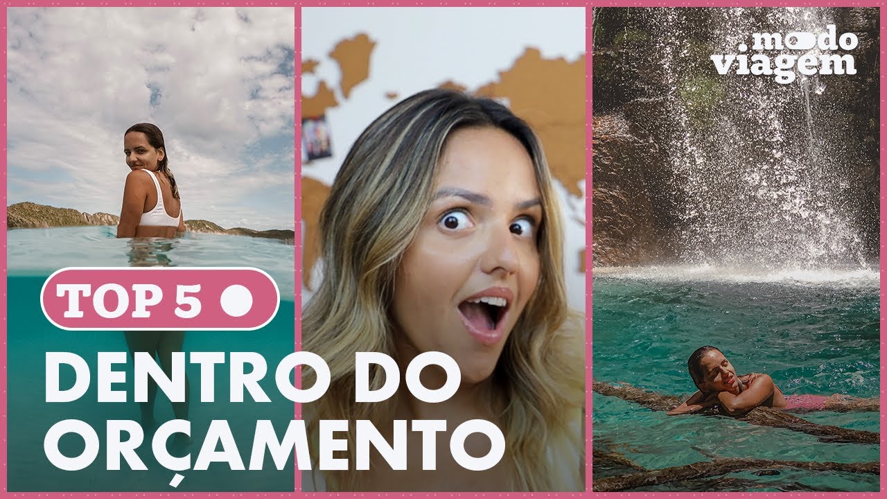 5 destinos BARATOS para conhecer no Brasil | Prefiro Viajar | Viajando nas Dicas