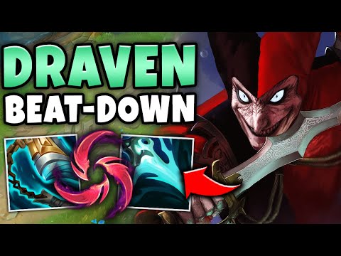 BEATING DOWN DRAVEN WITH AD SHACO TOP!! - Pink Ward Shaco