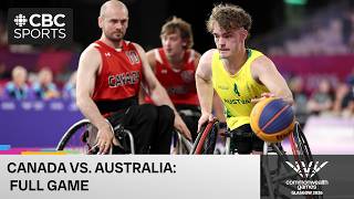 Men's 3x3 wheelchair basketball Glasgow 2026: Canada vs. Australia - Day 4