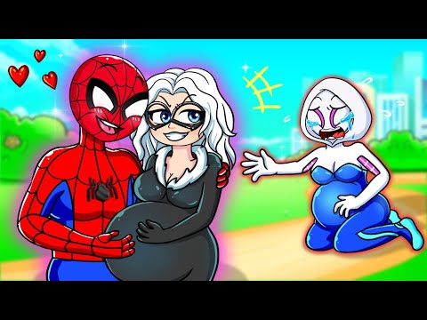 SPIDER-MAN BUT BREWING CUTE BABY - BABY FACTORY - Marvel's Spidey and his Amazing Friends Animation9