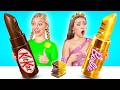 Real Food Vs Chocolate Food Challenge Funny Food War By Multi DO Challenge