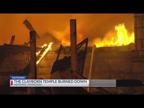 Memphis church pivotal in Martin Luther King Jr.'s final days suffers devastating fire