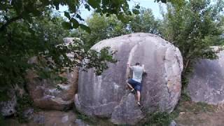 Video thumbnail de Bonheur, 5b. Targasonne