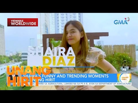 UH Morning Sunshine' Shaira Diaz’ trending funny moments Unang Hirit