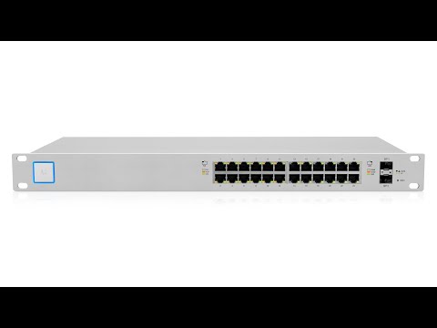 Ubiquiti UniFi Switch 24 250W (US-24-250W) QUICK UNBOXING & SPECIFICATIONS