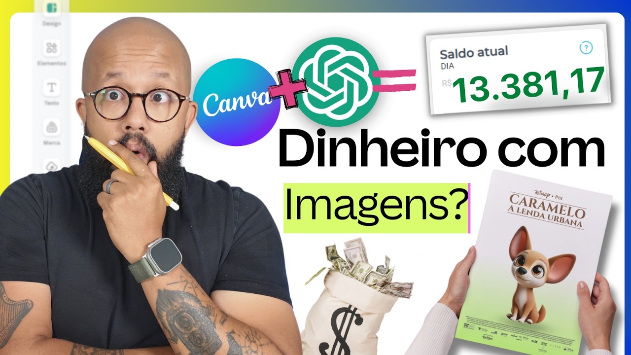 🔥 REVELADO! - Ganhe Dinheiro Vendendo Imagens com Canva e I.A! [MUITO FÁCIL]