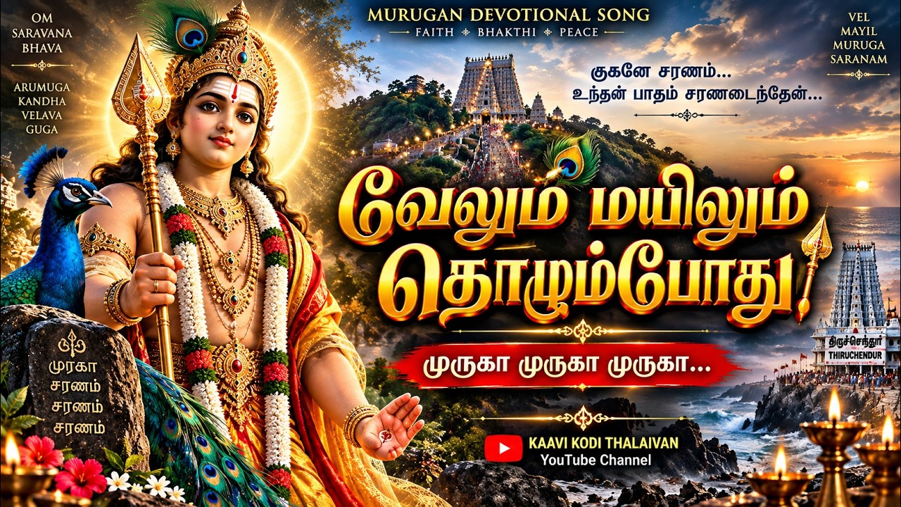 வேலும் மயிலும் தொழும்போது | முருகா முருகா | Murugan Tamil Song