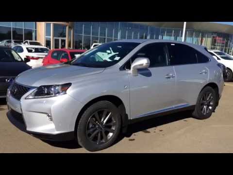 New Silver 2015 Lexus RX 350 AWD F Sport Package Walk Around - South Edmonton, Alberta