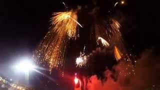 preview picture of video 'Childrens Week Paignton 2014 Fireworks Display - filmed from Harbour wall'