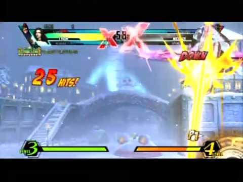 UMvC3 - PARASITE_SCREAM (1P) vs. CoBJType (2P) [10 GAME SET]