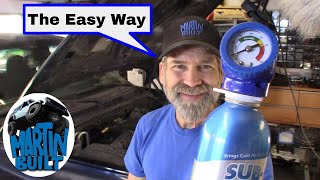 How to Recharge the A/C System, Dodge Dakota/Durango the Easy Way