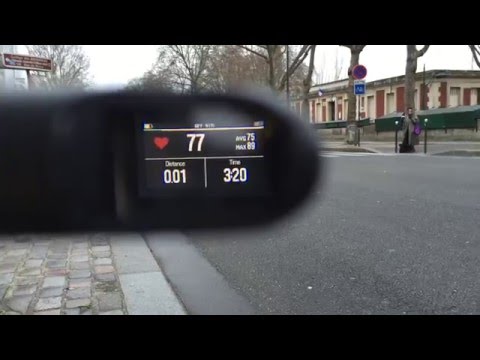 Garmin Varia Vision Heads Up Display: Data pages views example