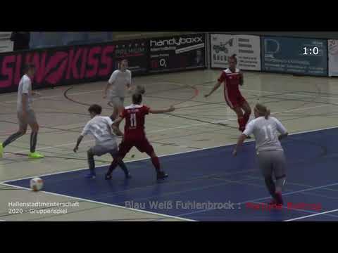 Blau Weiß Fuhlenbrock : Fortuna Bottrop 1:2 Hallenstadtmeisterschaft Bottrop 2020