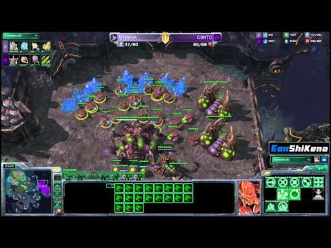 violet vs Masterok ZvP Starcraft 2 EonShiKeno