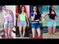 Hindi TV Serial Actresses Stunning Hot Look In Mini Jeans Shorts