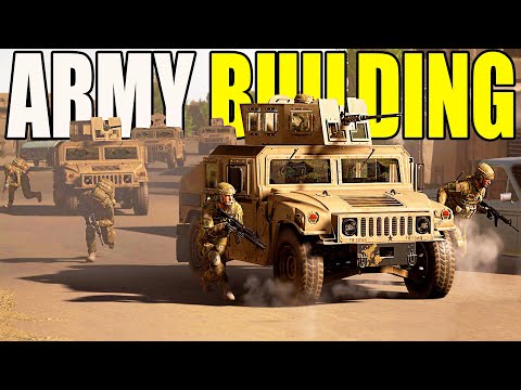 This New ARMY BUILDING Battle Simulator is MODERN Mount & Blade! - Total Conflict: Resistance