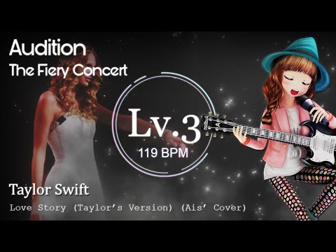 【MCPatch】 The Fiery Concert | Taylor Swift - Love Story (Taylor's Version) (Ais' Cover) (Lv.3 Hard)