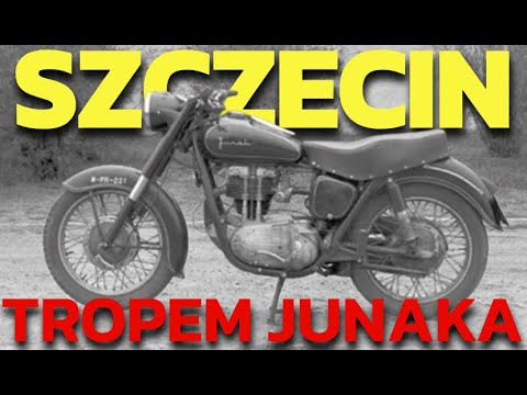 I'm exploring Szczecin, following Junak's trail! The Polish Harley is still alive.