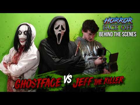 GHOSTFACE VS JEFF THE KILLER: Behind the Scenes of HORROR FACE-OFF: Episode 1