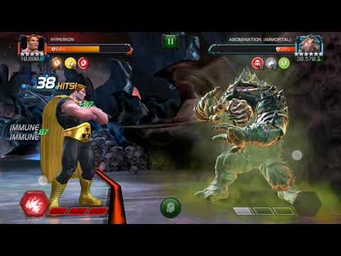 The Uncollected Final Boss  Hyperion vs Abomination (Immortal)