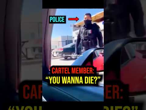 Cops Pull Over Cartel, Instantly Regrets It #shorts #crime #cartel