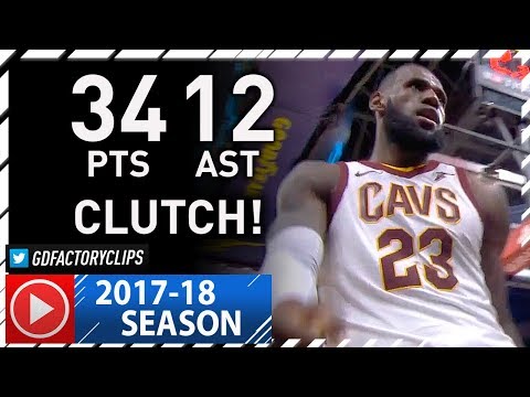 LeBron James EPIC Full Highlights vs Grizzlies (2017.12.02) - 34 Pts, 12 Ast, CLUTCH DANCE!