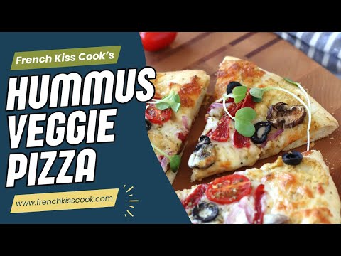Hummus Veggie Pizza Recipe