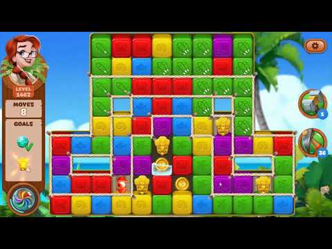 Lost Island Blast Adventure Level 1462 NO BOOSTERS - A S GAMING