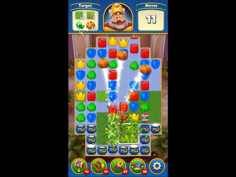 Royal Match Level 2244 - NO BOOSTERS GAMEPLAY 👑 | SKILLGAMING ✔️