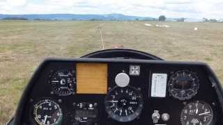 preview picture of video '2014-02-09 Matamata Glider Winch Launch'