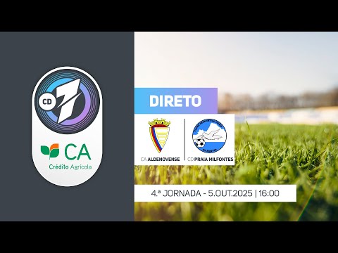 Campeonato Crédito Agrícola - Primeira Divisão: CA Aldenovense x CD Praia de Milfontes ...