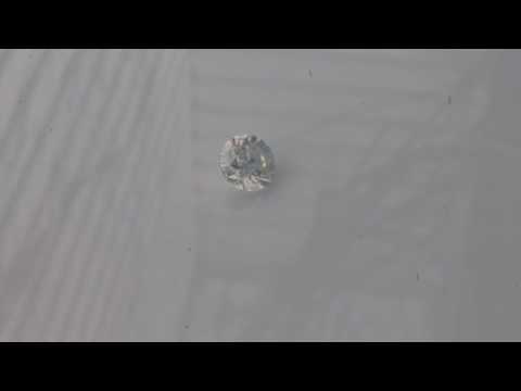 Certified 2.16 Carat H Color SI2 Round Brilliant Loose Diamond 8.06MM EX VG VG Part.2